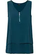 Top mit Zipper aus nachhaltige Viskose, bonprix