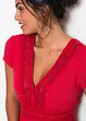 Robe longue estivale à dentelle, bonprix