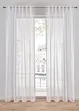 Gardine aus leichtem Voile (1er Pack), bonprix