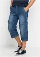 Jean cargo 3/4 Regular droit, bonprix