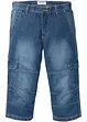 Jean cargo 3/4 Regular droit, bonprix