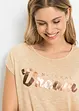 T-shirt long en viscose mélangée, bonprix