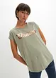 T-shirt long en viscose mélangée, bonprix