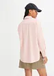 Oversized Hemd mit Knopfleiste aus reiner Baumwolle, bonprix