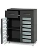 Armoire 2 portes et 2 tiroirs Ted, bonprix
