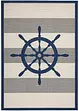 In- und Outdoor Teppich mit Steuerrad Motiv, bpc living bonprix collection