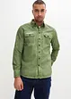 Chemise aspect délavé, 100% coton, bonprix