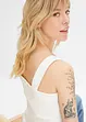 Lot de 2 tops en coton côtelé, bonprix