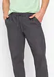 Regular Fit Schlupfhose mit Leinenanteil, Straight, bonprix