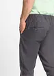 Regular Fit Schlupfhose mit Leinenanteil, Straight, bonprix