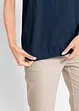 Shirt aus reiner Baumwolle, Kurzarm, bonprix