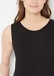 Lot de 2 débardeurs longs en viscose, bonprix