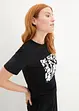 T-shirt à imprimé floral, bonprix