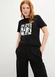 T-shirt à imprimé floral, bonprix