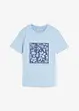 T-Shirt mit Blumendruck, bonprix