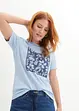 T-Shirt mit Blumendruck, bonprix