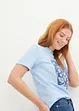 T-Shirt mit Blumendruck, bonprix