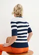 Gestreifter Feinstrickpullover, bonprix