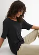 Longshirt aus softer Viskose, 2er-Pack, bonprix