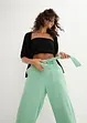 Culotte aus luftigem Leinen-Mix, bonprix
