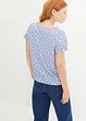 Bedrucktes T-Shirt mit Bindeband, bonprix