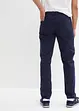 Pantalon droit taillé élastiquée 100% coton, Regular, bonprix