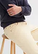 Pantalon droit taillé élastiquée 100% coton, Regular, bonprix