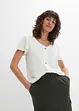 T-shirt boutonné, bonprix