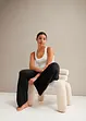 Pantalon de pyjama à jambes larges, bonprix