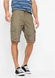 Cargo-Bermuda aus reiner Baumwolle, Regular Fit, bonprix