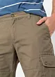 Cargo-Bermuda aus reiner Baumwolle, Regular Fit, bonprix