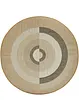 Tapis rond intérieur et extérieur au motif graphique, bpc living bonprix collection