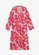 Hemdblusenkleid aus fließender Viskose, bonprix