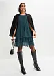 Robe en chiffon en polyester recyclé, bonprix