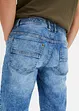 Leichte Jeans-Schlupf-Bermuda, Slim Fit, bonprix