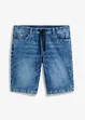 Leichte Jeans-Schlupf-Bermuda, Slim Fit, bonprix