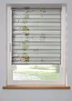Doppelrollo mit Blumenmuster, bonprix