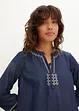 Jeanskleid mit Stickerei, bonprix