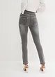 Straight-Jeans Mid Waist, Super Stretch mit Bequembund, bonprix