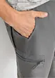 Mikrofaser 3/4-Hose mit Komfortschnitt, Regular Fit, bonprix