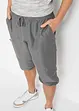 Mikrofaser 3/4-Hose mit Komfortschnitt, Regular Fit, bonprix