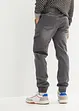Jean jogger droit avec poches cargo, Regular, bonprix