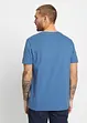 Kurzarm-Henleyshirt aus reiner Bio-Baumwolle, bonprix