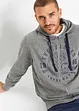 Kapuzen-Sweatjacke mit Komfortschnitt, bonprix