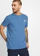 Kurzarm-Henleyshirt aus reiner Bio-Baumwolle, bonprix