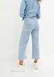 Lot de 2 corsaires en jean taille mi-haute, bonprix