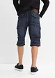 Bermuda long poches cargo en denim léger, coupe loose, bonprix