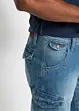 Leichte Jeans-Long-Cargobermuda, Relaxed Fit, bonprix