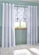 Bindegardine mit Herz Druck mit recyceltem Polyester, bonprix