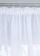 Gardine aus feiner Batist Struktur (1er Pack), bonprix